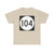 PR tertiary 104 (Puerto Rico) (Road Sign) T-Shirt