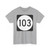 PR tertiary 103 (Puerto Rico) (Road Sign) T-Shirt