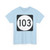 PR tertiary 103 (Puerto Rico) (Road Sign) T-Shirt