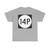 PR tertiary 14P (Puerto Rico) (Road Sign) T-Shirt