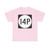 PR tertiary 14P (Puerto Rico) (Road Sign) T-Shirt