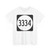 PR tertiary 3334 (Puerto Rico) (Road Sign) T-Shirt