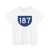 PR primary 187 (Puerto Rico) (Road Sign) T-Shirt
