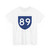 PR primary 89 (Puerto Rico) (Road Sign) T-Shirt