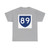 PR primary 89 (Puerto Rico) (Road Sign) T-Shirt