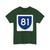 PR primary 81 (Puerto Rico) (Road Sign) T-Shirt