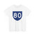 PR primary 80 (Puerto Rico) (Road Sign) T-Shirt