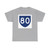 PR primary 80 (Puerto Rico) (Road Sign) T-Shirt