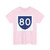 PR primary 80 (Puerto Rico) (Road Sign) T-Shirt