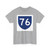 PR primary 76 (Puerto Rico) (Road Sign) T-Shirt