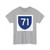 PR primary 71 (Puerto Rico) (Road Sign) T-Shirt