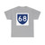 PR primary 68 (Puerto Rico) (Road Sign) T-Shirt