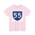 PR primary 55 (Puerto Rico) (Road Sign) T-Shirt