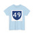 PR primary 49 (Puerto Rico) (Road Sign) T-Shirt