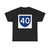 PR primary 40 (Puerto Rico) (Road Sign) T-Shirt