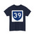 PR primary 39 (Puerto Rico) (Road Sign) T-Shirt