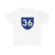 PR primary 36 (Puerto Rico) (Road Sign) T-Shirt