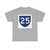 PR primary 25 (Puerto Rico) (Road Sign) T-Shirt
