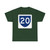PR primary 20 (Puerto Rico) (Road Sign) T-Shirt