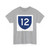PR primary 12 (Puerto Rico) (Road Sign) T-Shirt