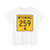 WY-259 (Wyoming) (Road Sign) T-Shirt