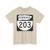 PR old 203 (Puerto Rico) (Road Sign) T-Shirt
