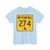 WY-274 (Wyoming) (Road Sign) T-Shirt