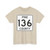 Pine County Route 136 MN (Minnesota) (Road Sign) T-Shirt