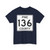 Pine County Route 136 MN (Minnesota) (Road Sign) T-Shirt
