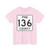 Pine County Route 136 MN (Minnesota) (Road Sign) T-Shirt