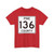 Pine County Route 136 MN (Minnesota) (Road Sign) T-Shirt