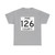 Pine County Route 126 MN (Minnesota) (Road Sign) T-Shirt