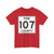 Pine County Route 107 MN (Minnesota) (Road Sign) T-Shirt