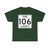 Pine County Route 106 MN (Minnesota) (Road Sign) T-Shirt