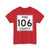 Pine County Route 106 MN (Minnesota) (Road Sign) T-Shirt