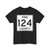 Pine County Route 124 MN (Minnesota) (Road Sign) T-Shirt