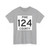 Pine County Route 124 MN (Minnesota) (Road Sign) T-Shirt