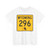 WY-296 (Wyoming) (Road Sign) T-Shirt