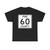 Pine County Route 60 MN (Minnesota) (Road Sign) T-Shirt