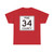 Pine County Route 34 MN (Minnesota) (Road Sign) T-Shirt