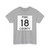 Pine County Route 18 MN (Minnesota) (Road Sign) T-Shirt
