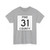 Pine County Route 31 MN (Minnesota) (Road Sign) T-Shirt