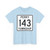 Perry Township Route 143 Logan County Ohio (Ohio) (Road Sign) T-Shirt