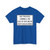 PBOT Road sign R6200A (Oregon) (Road Sign) T-Shirt