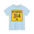 WY-314 (Wyoming) (Road Sign) T-Shirt