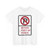 PBOT Road sign P1070 (Oregon) (Road Sign) T-Shirt