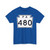 PA-480 1960 (Pennsylvania) (Road Sign) T-Shirt