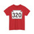 PA-320 1962 (Pennsylvania) (Road Sign) T-Shirt
