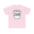 PA-268 1948 (Pennsylvania) (Road Sign) T-Shirt