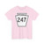 PA-247 1948 (Pennsylvania) (Road Sign) T-Shirt
